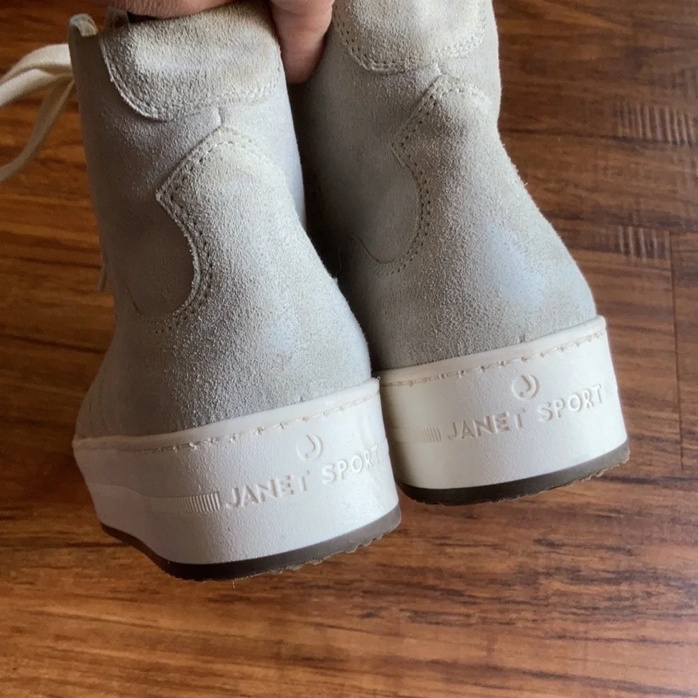 Janet sport‎ platform hightop sneakers size 38
